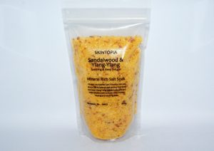 Sandalwood and Ylang-Ylang Salt Soak - Sensual (640g)