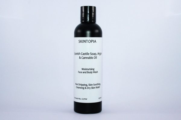 Castile Soap & Cannabis Oil Facial Wash - For All Skin Types (250ml)
