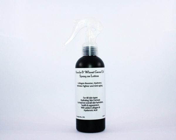 Wheatgerm, Collagen & Hyaluronic Acid Spray-On Cream - Wrinkle Reducer and Super Hydrator (200ml)