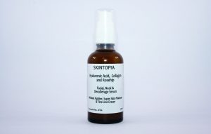 Hyaluronic Acid, Rosehip & Collagen Serum - Wrinkle Fighter & Skin Plumper (50ml)