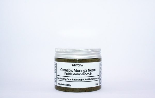 Cannabis Moringa Neem Facial Scrub - Healing (150ml)
