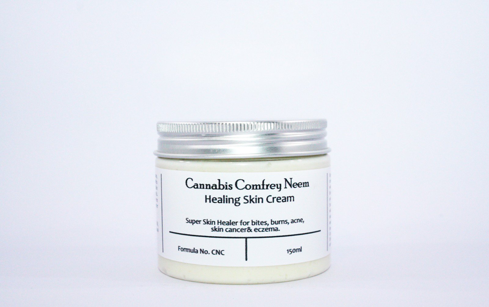 Cannabis Comfrey Neem Cream - Super Skin Healer Acne/Psoriasis/Eczema (150ml)