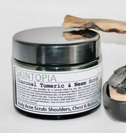 Skintopia Charcoal Turmeric and Neem Scrub