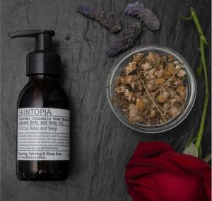 Skintopia Lavender Chamomile Rose Geranium Body and Bath Oil