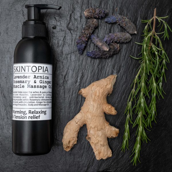 Skintopia Lavender Ginger Arnica Massage Oil